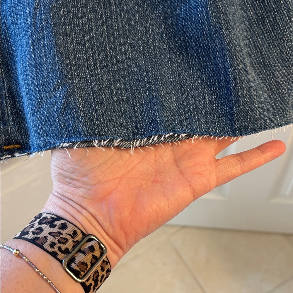 Torrid Wide Leg Blue Jeans - Picture 5 of 6